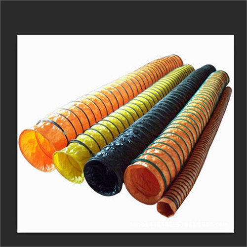 生產PVC阻燃防靜電礦用正壓風筒、正壓導風筒采用圓筒供應